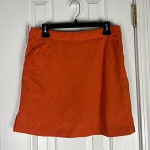 Greg Norman Perfect Fit Orange Womens Skort 10